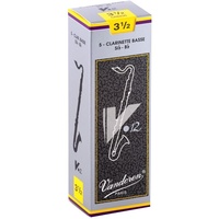 Vandoren Bass Clarinet Reeds V12 Box of 5 Grade 3.5