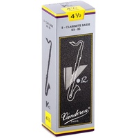 Vandoren Bass Clarinet Reeds  V12 Box of 5 Grade 4.5