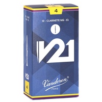 Vandoren E Flat Clarinet Reed V21 Box of 10 Grade 4
