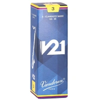 Vandoren Bass Clarinet Reed V21 Box of 5 Grade 3