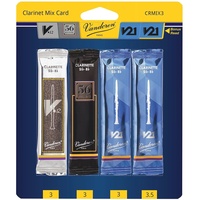 Vandoren Classic Clarinet Mix Card Reed Grade 3