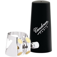 Vandoren Optimum Ligature & Plastic Cap for B Flat Clarinet