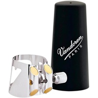 Vandoren Optimum Ligature & Plastic Cap for Alto Clarinet