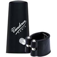 Vandoren Leather Ligature & Plastic Cap for B Flat Clarinet
