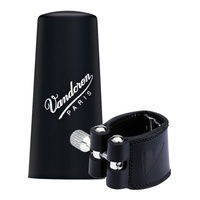Vandoren Leather Ligature & Plastic Cap for Alto Clarinet