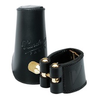 Vandoren Leather Ligature & Leather Cap for Tenor Saxophone