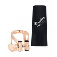 Vandoren MO Ligature & Cap for B Flat Clarinet - Pink Gold