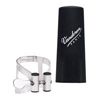 Vandoren MO Ligature & Cap for Alto Clarinet - Pewter