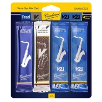 Vandoren Tenor Saxophone Reed Mix Card Grade 2.5