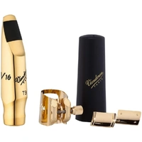 Vandoren Tenor Saxophone Mouthpiece V16 Metal T9 Sm with Optimum Ligature & Cap
