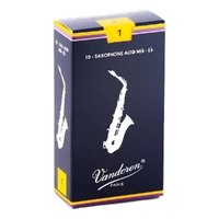 Vandoren Alto Saxophone Reed Traditional Grade 1.0 Box of 10