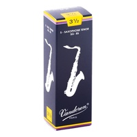 Vandoren Tenor Saxophone Reeds Traditional - Grade 3.5 - Box of 5