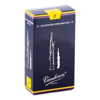 Vandoren Sopranino Saxophone Reed Traditional Grade 2.0 Box of 10