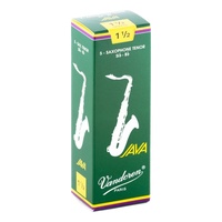 Vandoren Tenor Saxophone Reeds - JAVA - Grade 1.5 - Box of 5