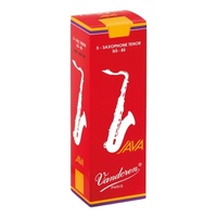 Vandoren Tenor Saxophone Reeds JAVA RED Grade 1.5 Box of 5