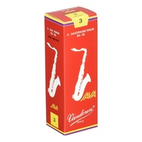 Vandoren Tenor Saxophone Reeds JAVA RED Grade 3.0 Box of 5