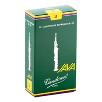 Vandoren Soprano Saxophone Reed - JAVA Grade 3.0 Box of 10