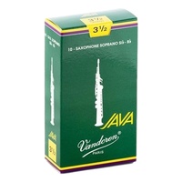 Vandoren Soprano Saxophone Reed - JAVA Grade 3.5 Box of 10