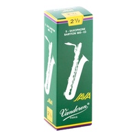 Vandoren Baritone Saxophone Reeds JAVA Grade 2.5 Box of 5