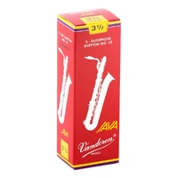 Vandoren Baritone Saxophone Reeds JAVA RED Grade 3.5 Box of 5