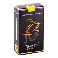 Vandoren Soprano Saxophone Reeds jaZZ Grade 2.0 Box of 10