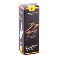 Vandoren Tenor Saxophone Reed - jaZZ - Grade 2.0 - Box of 5