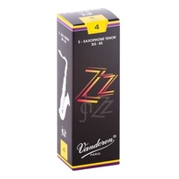 Vandoren Tenor Saxophone Reeds - jaZZ - Grade 4.0 - Box of 5