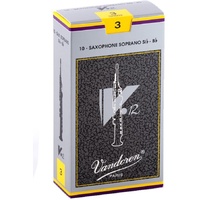 Vandoren Soprano Saxophone Reed - V12 - Grade 3.0 - Box of 10