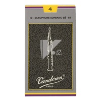 Vandoren Soprano Saxophone Reed - V12 - Grade 4.0 - Box of 10