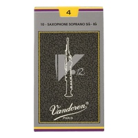 Vandoren Soprano Saxophone Reed - V12 - Grade 4.0 - Box of 10