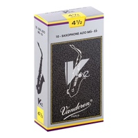 Vandoren Alto Saxophone Reeds V12 Grade 4.5 Box of 10