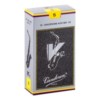 Vandoren Alto Saxophone Reeds V12 Grade 5.0 Box of 10