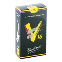 Vandoren Alto Saxophone Reeds V16 Grade 1.5 Box of 10