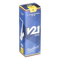 Vandoren Tenor Saxophone Reed - V21 - Grade 3.0 Box of 5