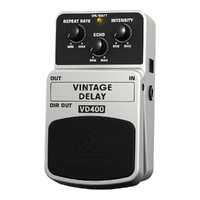 Behringer VD400 Vintage Delay Guitar Effects Pedal