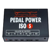 Voodoo Lab Pedal Power ISO 5 9V 12V 18V DC Pedal Power Supply