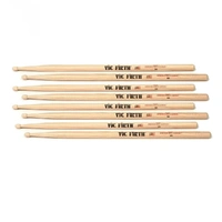 Vic Firth 5AW Classic Hickory 5A Wood Tip Drum Sticks 4 Pairs