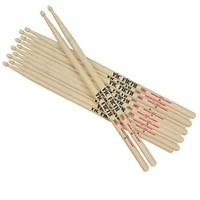 Vic Firth American Classic Drumsticks - 5B - Wood Tip 6 Pairs Drumsticks