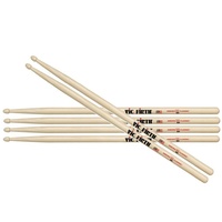 Vic Firth American Classic Drumsticks 8D - Wood Tip Drum Sticks x 3 Pairs