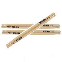 Vic Firth Nova 2B wood  Tip 3 Pairs American Hickory  Drumsticks