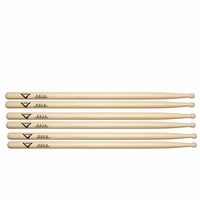 Vater American Hickory Rock Drumsticks Nylop Tip - 3 Pairs