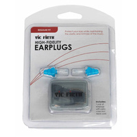 Vic Firth High-Fidelity Hearing Protection - Regular Size - Blue