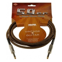 Klotz ¶ï59 vintage pro guitar cable Straight to Straight -  3 meters long