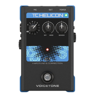 TC Helicon Single-Button Voicetone C1 Stompbox For Flexible Pitch Correction