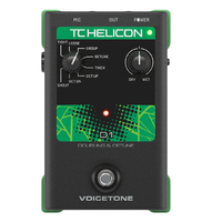 TC Helicon Single-Button Voicetone D1 Stompbox For Flexible Pitch Correction