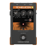 TC Helicon Single-Button Voicetone E1 Stompbox For Flexible Pitch Correction