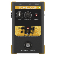 TC Helicon Single-Button Voicetone T1 Stompbox For Flexible Pitch Correction
