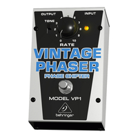 The Behringer VP1 Authentic And Classic Vintage-Style Phase Shifter