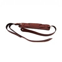 DSL VS20-MAROON  Vintage Style Leather Guitar Strap