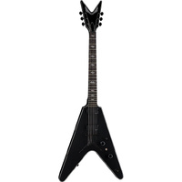 Dean V Select Fluence Black Satin Electric Guitar - Fishman Pickups